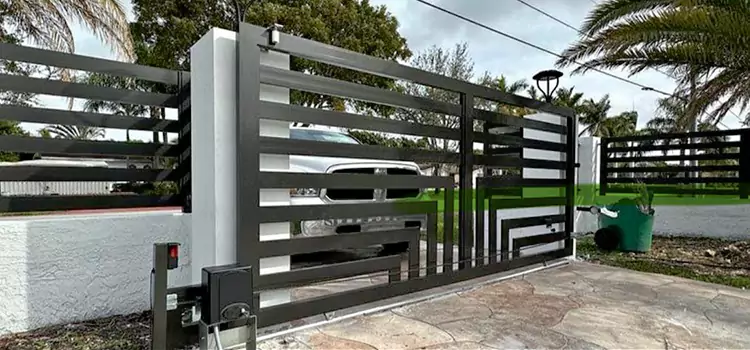 Automatic Driveway Gate Installation Santa Fe